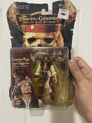 Cannibal King  Jack Sparrow Zizzle Sealed PIRATES OF CARIBBEAN DEAD MAN'S CHEST