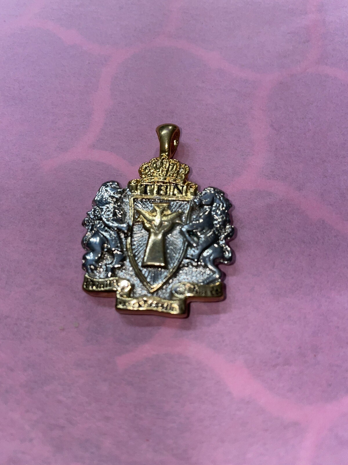 Trinity Broadcasting Network Pendant, Silver and … - image 8