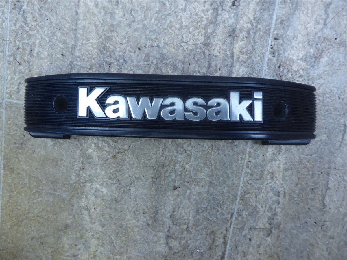 1985 Kawasaki ZN1100 B LTD K708) plastic front fork trim emblem