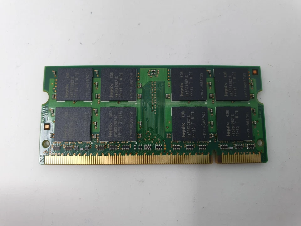 Dell Latitude D630 Memory RAM 1GB DDR2 PC2-5300S Hynix HYMP512S64CP8 - Image 4 of 4