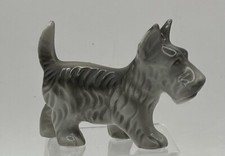 Vintage Ceramic Scottish Terrier Scottie Dog Figurine Made In Japan