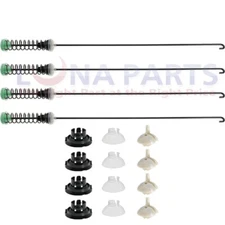 4 PCS W11130362 Washer Suspension Rod Kit For Whirlpool