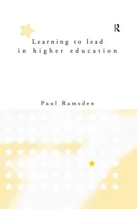 Learning to Lead in Higher Education