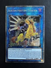 Albtraumritter Einhorn RA01-DE043 Quarter Century Secret Rare Deutsch 1. Auf.