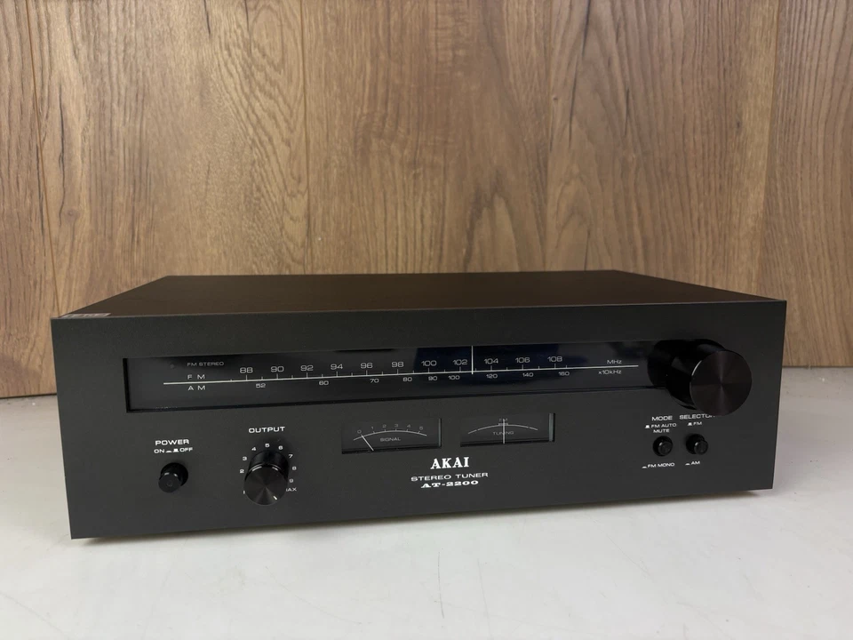 AKAI AT-2200 Vintage Stereo Tuner - Sehr Gut - Bild 2 von 4