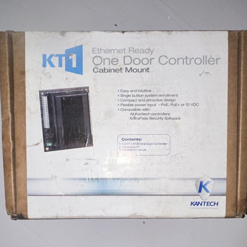 Kantech KT-1-PCB Ethernet Ready One Door Controller Cabinet Mount Kit