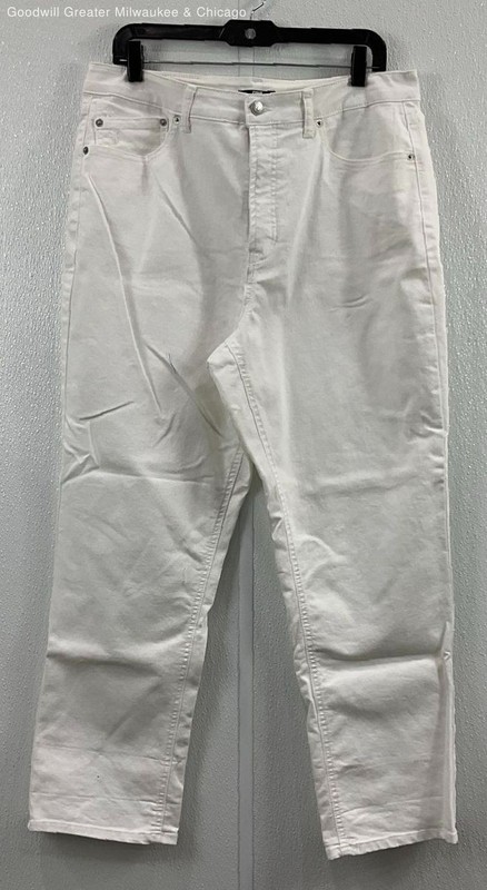 Frye White Denim Pants Women's Size 12/31