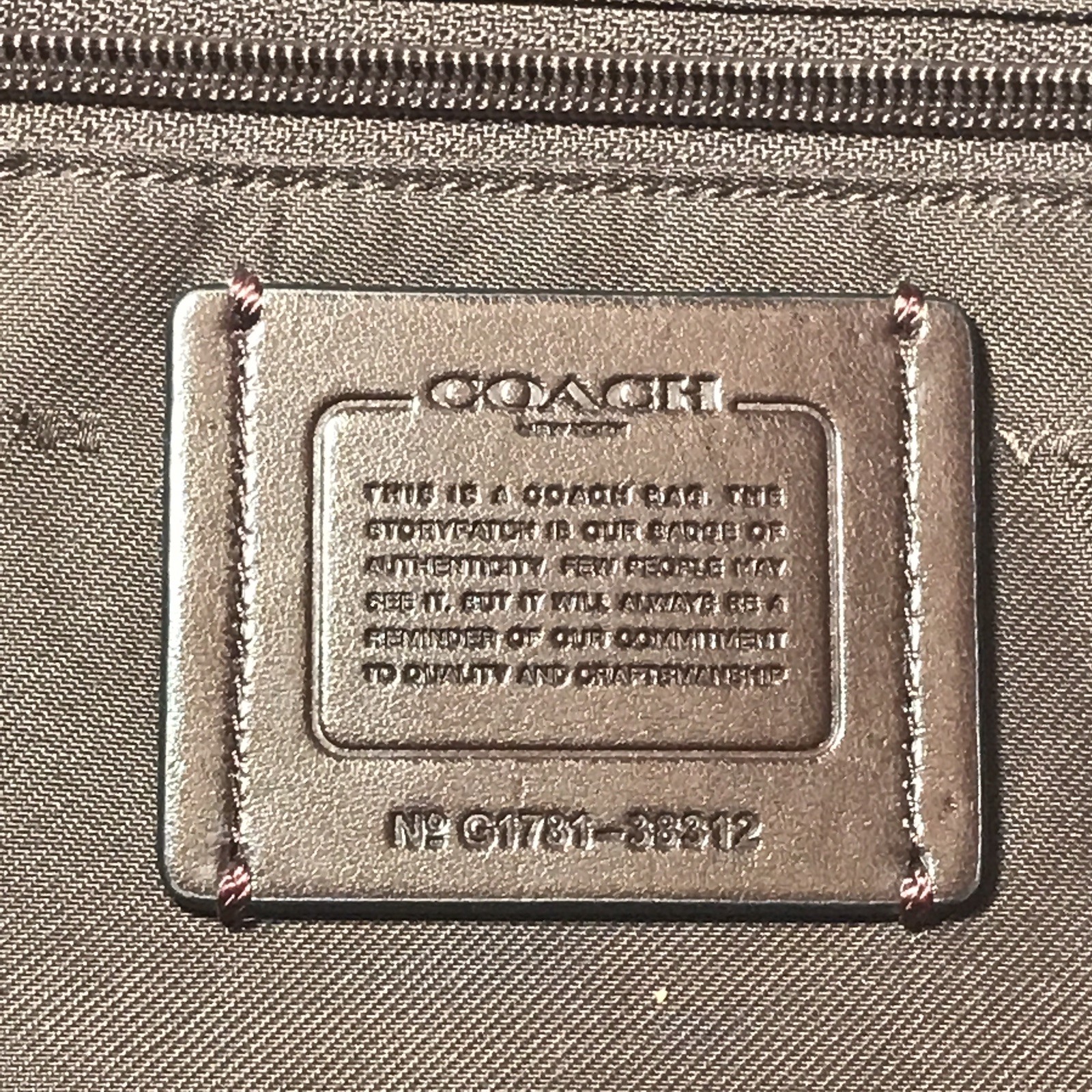 Lot Of 3 Name Brand Purses Handbags Coach Arcadia Coccinelle Varied Colors SEE thumbnail 14