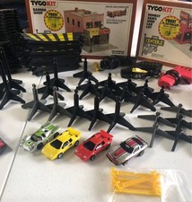 90  s Clean Tyco Lamborghini Championship Slot Car Racing Set Magnum 440-X2 Track