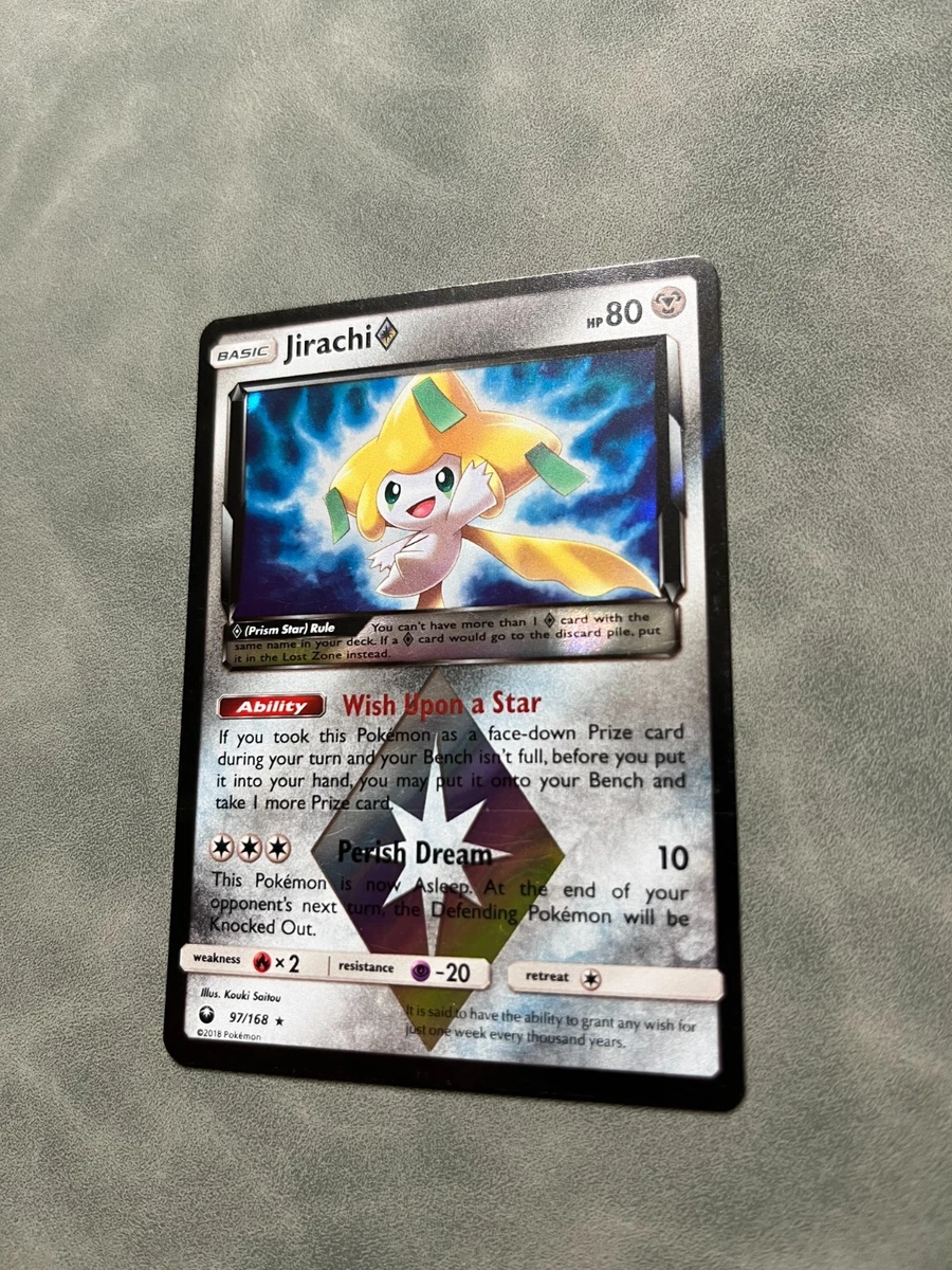 holographic ancient mew card 2005 POKEMON JAPANESE BANDAI CARDDASS ZUKAN PART 2 HOLO JIRACHI #316 P –  lowpopping