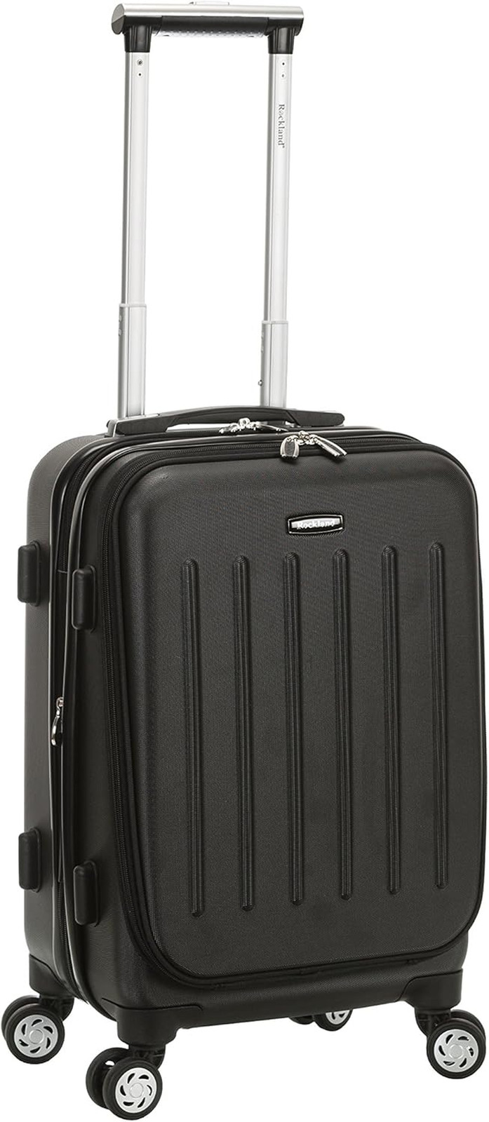 Titan Hardside Carry-On Spinner Luggage, Black, Carry-On 19-Inch (F2401-BLACK)