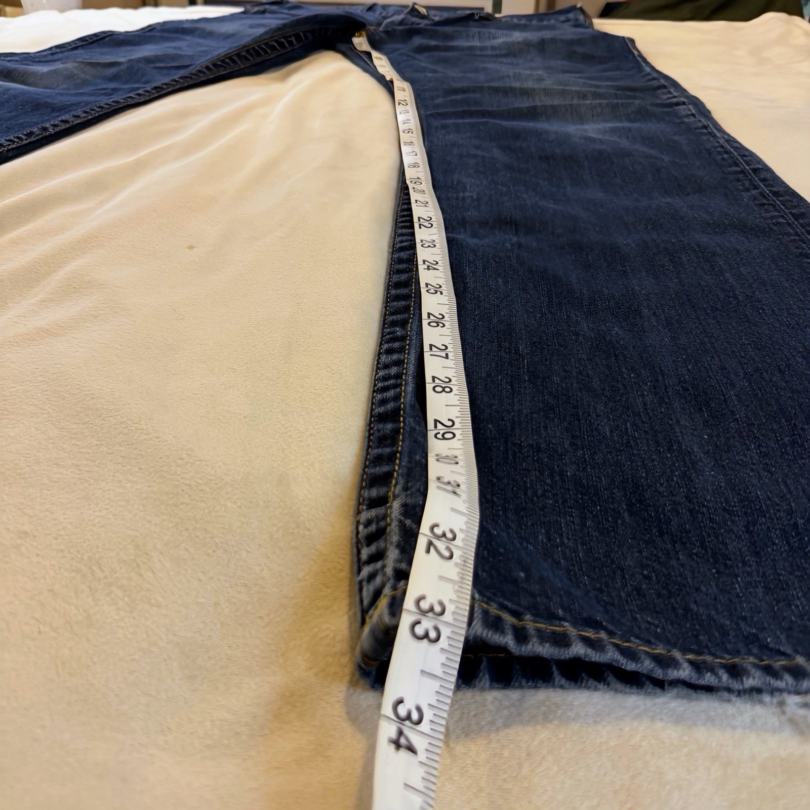 True Religion Straight Basic Old Multi Wheat Jean… - image 11