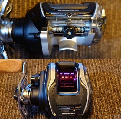 Megabass FX68R Flight Exclusive Right Handle Baitcasting Reel Unused
