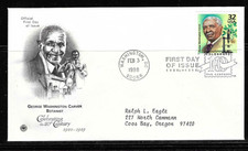 US SC # 3183c George Washington Carver FDC.  Postal Commemorative Cachet