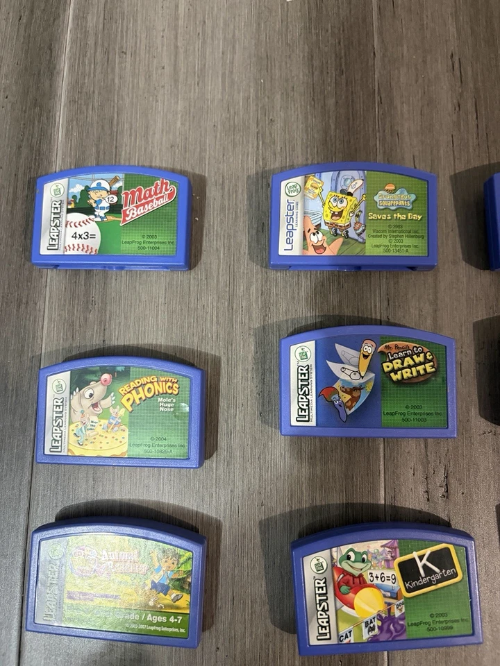Lote 9 juegos LeapFrog Foto 3 de 4