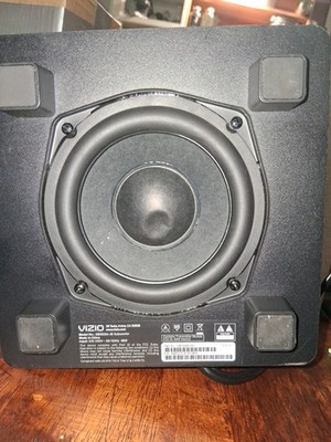 VIZIO SB3221n-J6 2.1ch Wireless Only Subwoofer 48W DTS Virtual:X Black With Cord