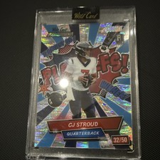 2023 Wild Card Alumination Comix Rookie CJ Stroud Serial #32/50 Football NFL