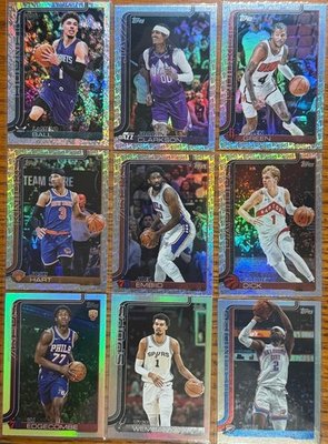 #ad 2025 26 Topps Basketball Parallels Pick A Card Complete Your Set B3G1Free $1.09