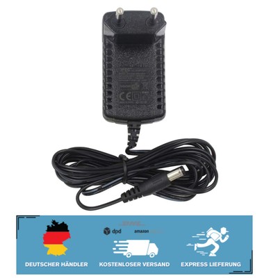 Flexibler 9V 1A Netzadapter mit 2m Kabel - Ideal für Nixie Uhren und Arduino