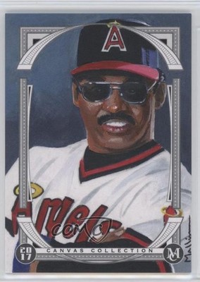 2017 Topps Museum Collection Canvas Reggie Jackson by Jeff Mallinson HOF 1e1a