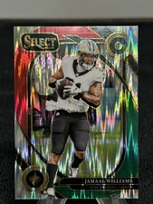 ⚡ 2024 Select Jamaal Williams Red & Green Shock Prizm 🕺 Saints Fan Favorite!