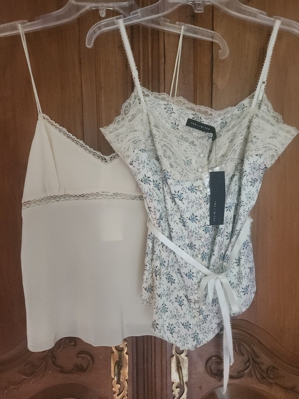NWT J CREW and THE LIMITED SILK Camisoles Tops Blouse