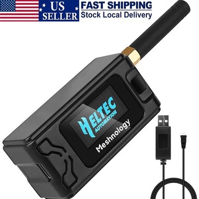 Heltec V3 LoRa 915MHz ESP32-S3 Radio Node with Antenna&Cable&Case for Meshtastic