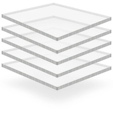 FAST DISPATCH Clear Perspex Acrylic Plastic Sheet Transparent Cut to Size