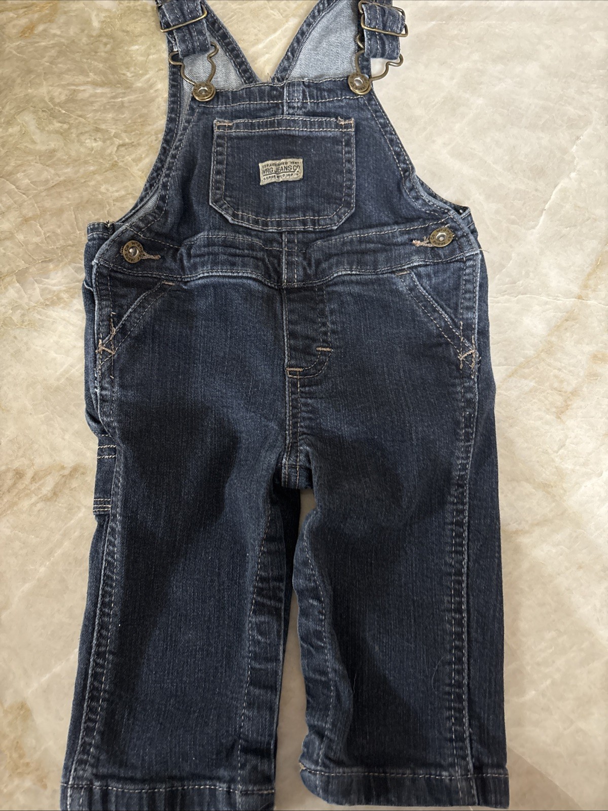 Wrangler Baby Bib Overalls Size 3-6 Months