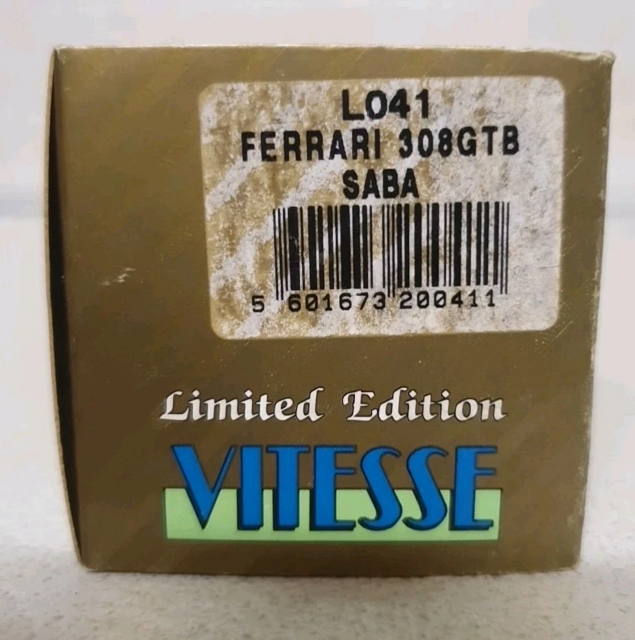 1/43 VITESSE FERRARI 308 GTB "SABA" L041.RARA. NO BANG BEST PROGETTO K SOLIDO - Immagine 2 di 4