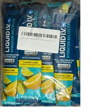 Liquid IV Hydration Electrolyte Supplement - 24 Count - Lemon Lime - Exp 04/26
