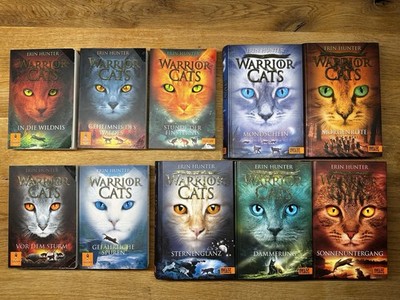 Warrior Cats Erin Hunter Band 1,3,4,5,6 Die neue Prophezeiung Band 2-6