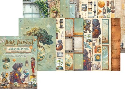 Stamperia Junk Journal A New Beginning 21x29.7 cm