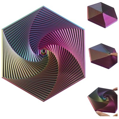Fidget Hexagon Spiral Stressabbau Anti Stress Spielzeug Erwachsenen Kinder