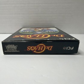 Dr. Chaos (Nintendo NES, 1988) CIB Complete In Box! W Game and Manual! Tested!