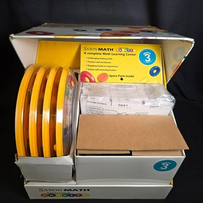 Saxon Math Learning Palette Grade 3 Complete Math Learning Center Kit 3rd Grade
