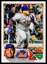 Francisco Alvarez 2023 Topps Holiday #H111 RC New York Mets