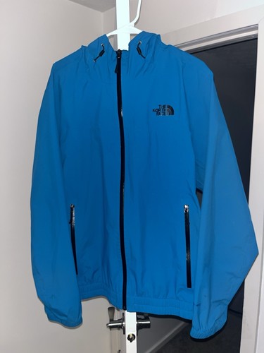 The North Face Highland Tech Shell Teal Rain Jacket Men’s Size Large Excellent