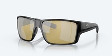 Costa Del Mar Reefton Pro Black/Sunrise Silver Mirror 580G Polarized Sunglasses