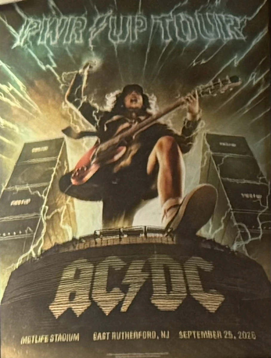 Original AC/DC Concert Memorabilia | Updated Sep 2026