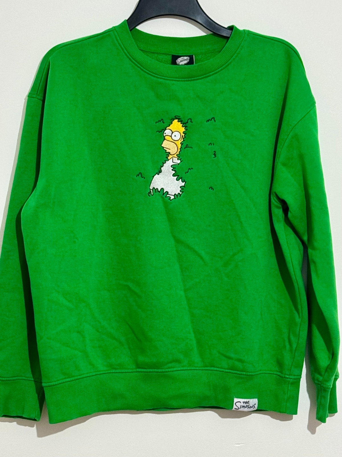 Homer Simpson Bush Hedge Funny Meme Jumper Sweater Primark Simpsons MEDIUM LARGE