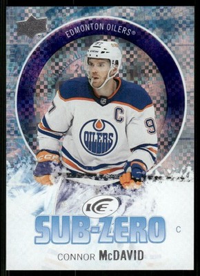 2023-24 Upper Deck Ice Sub Zero #SZ8 Connor McDavid - HKY