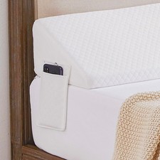 Queen Size 60"x10"x6" Bed Wedge Pillow Stopper - Bed Gap Filler 0-8" - Head...