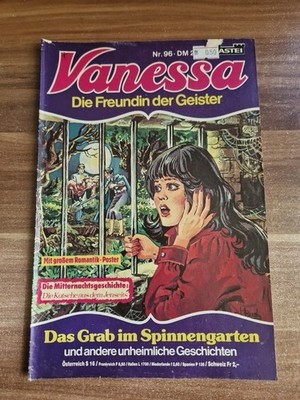Vanessa - Die Freundin der Geister Heft Nr. 96 - Erstausgabe 80er J. BASTEI