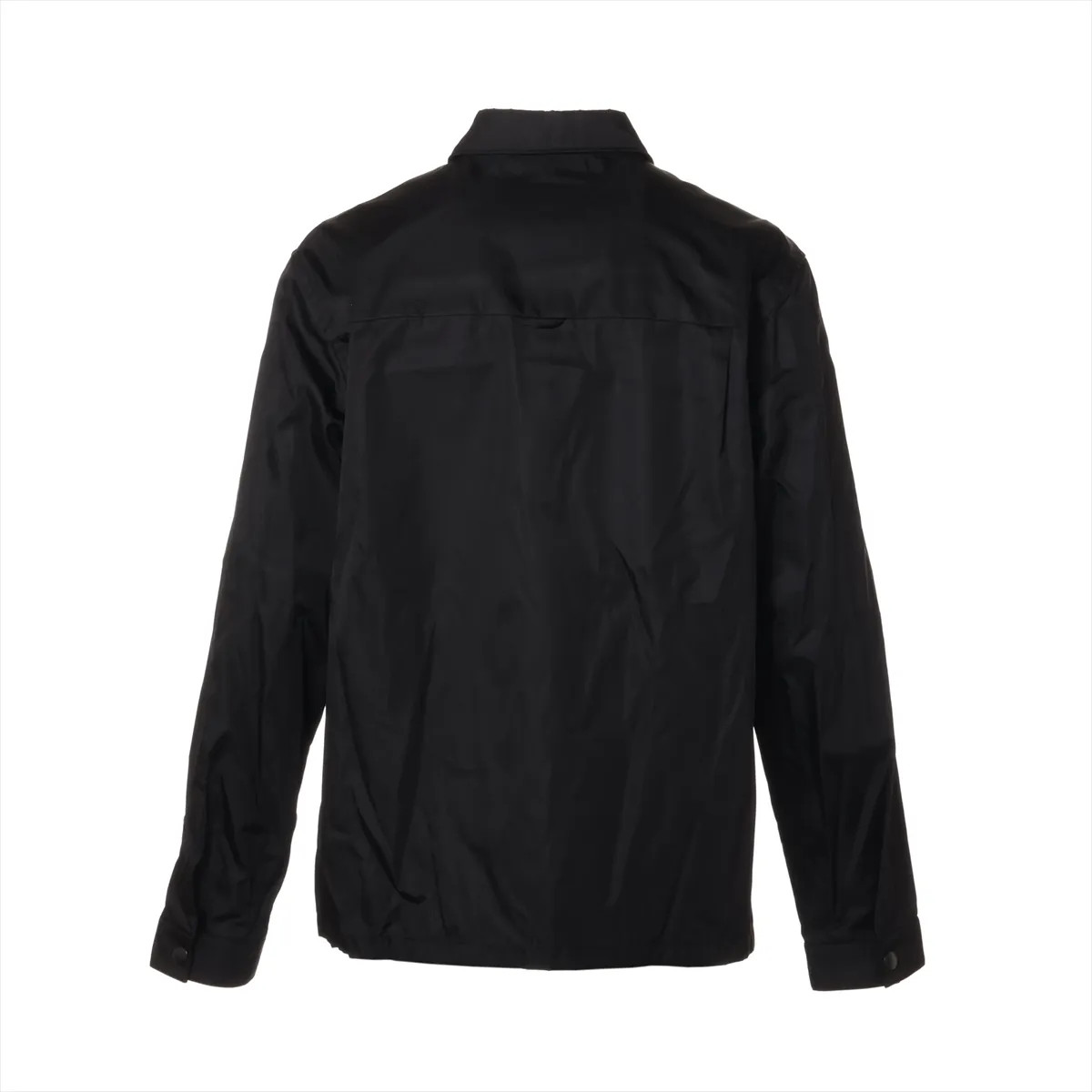Prada Triangle logo 21 years Nylon Jacket L Men's Black