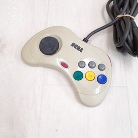 Sega Saturn Japanese console bundle with 6 games & 2 controllers tested working