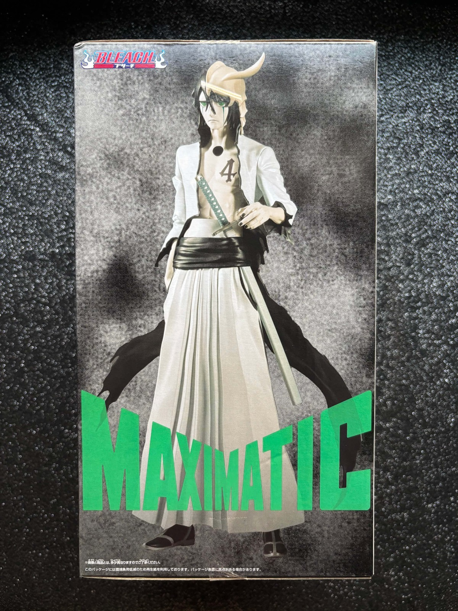 Ulquiorra Cifer Maximatic Figure Bleach Statue Banpresto Bandai | eBay