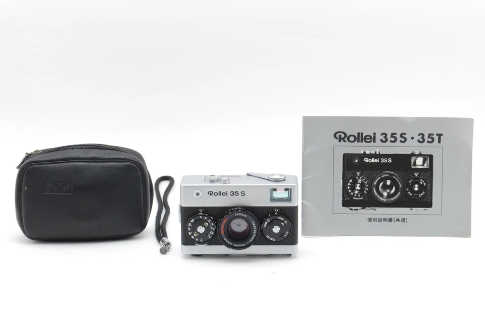 [CLA/A- Estado perfeito] Câmera de Filme Rollei 35S 35 S Prata com Sonnar 40mm f/3.5 JAPÃO 9682 - Imagem 2 de 4