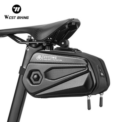 WEST BIKING Radfahren Fahrrad Sitz Satteltasche Wasserdichte Hartschale 2.6L