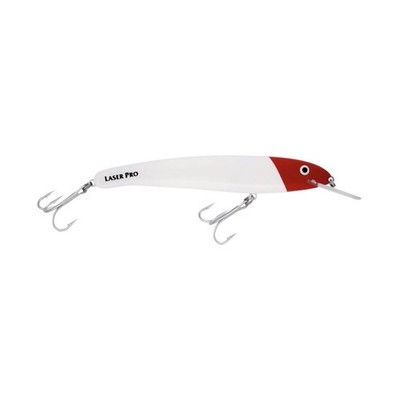 HALCO Laser Pro 190 XDD White Redhead 7 2/5'' 1 5/8oz Dives 20' Lure LP190XDD-H53